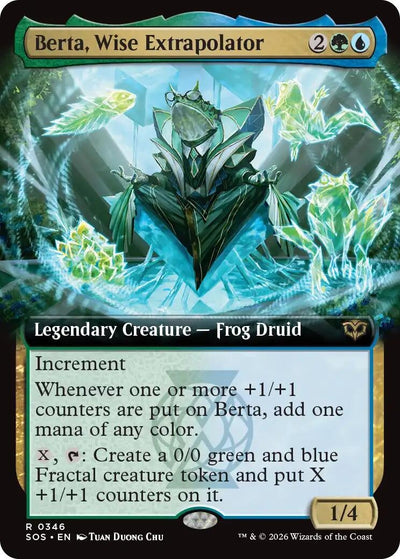 Berta, Wise Extrapolator (Extended Art) (Secrets of Strixhaven) (346)