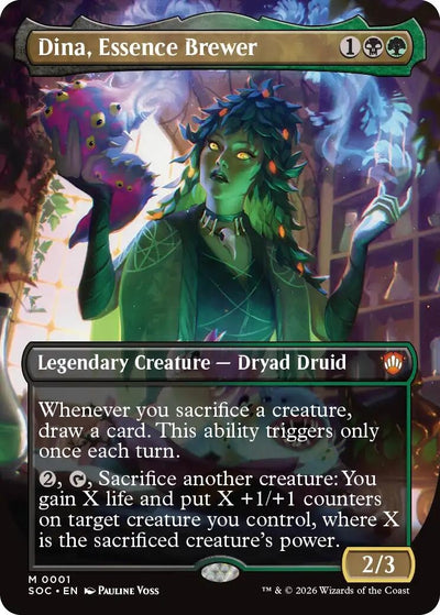 Dina, Essence Brewer (Borderless) (Secrets of Strixhaven) (1)