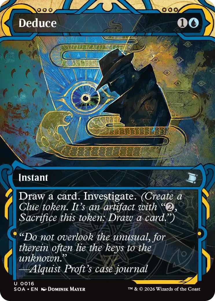 Image for Deduce (Secrets of Strixhaven: Mystical Archive) (16) - Magic: The Gathering
