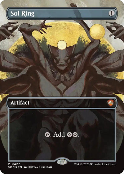 Sol Ring (Borderless) (Secrets of Strixhaven) (427)