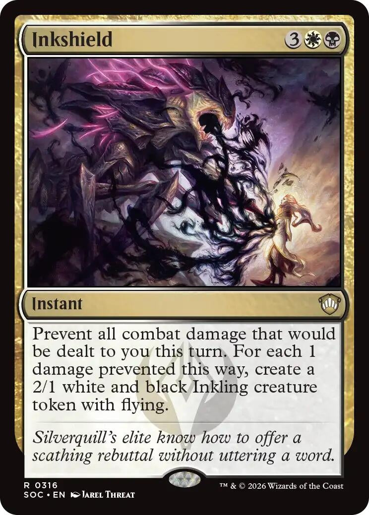 Image for Inkshield (Secrets of Strixhaven) (316) - Magic: The Gathering