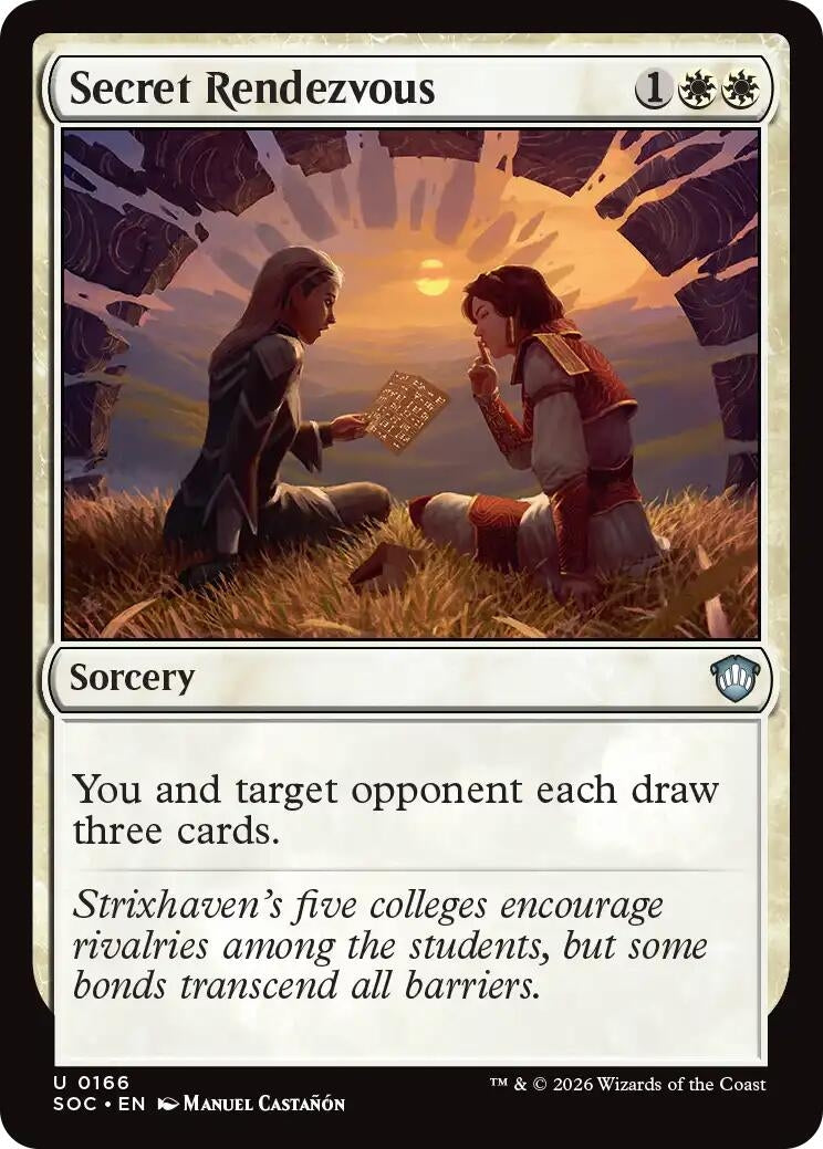 Image for Secret Rendezvous (Secrets of Strixhaven) (166) - Magic: The Gathering