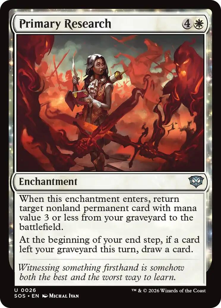 Image for Primary Research (Secrets of Strixhaven) (26) - Magic: The Gathering