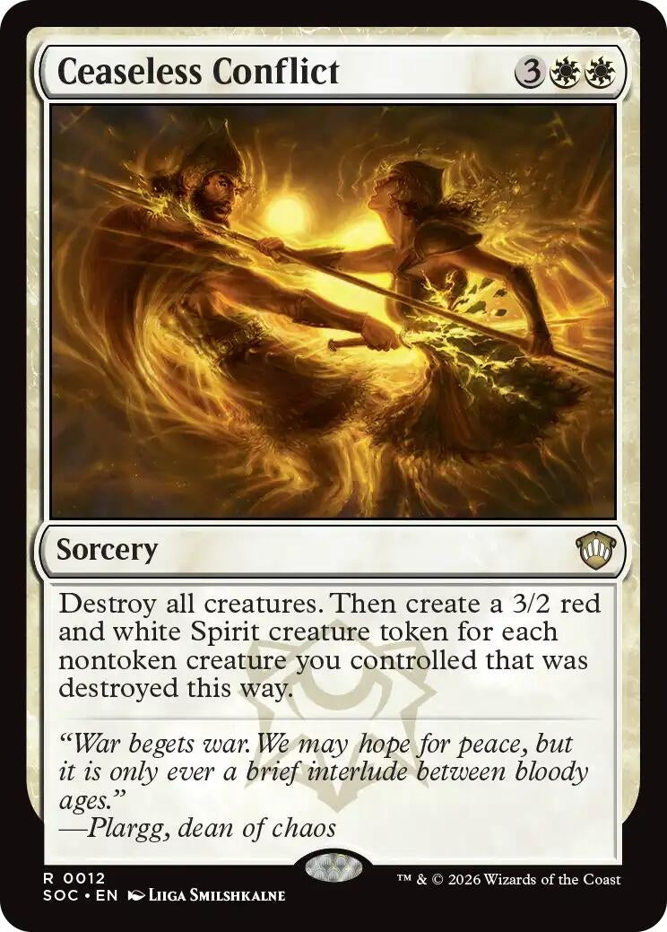 Image for Ceaseless Conflict (Secrets of Strixhaven) (12) - Magic: The Gathering