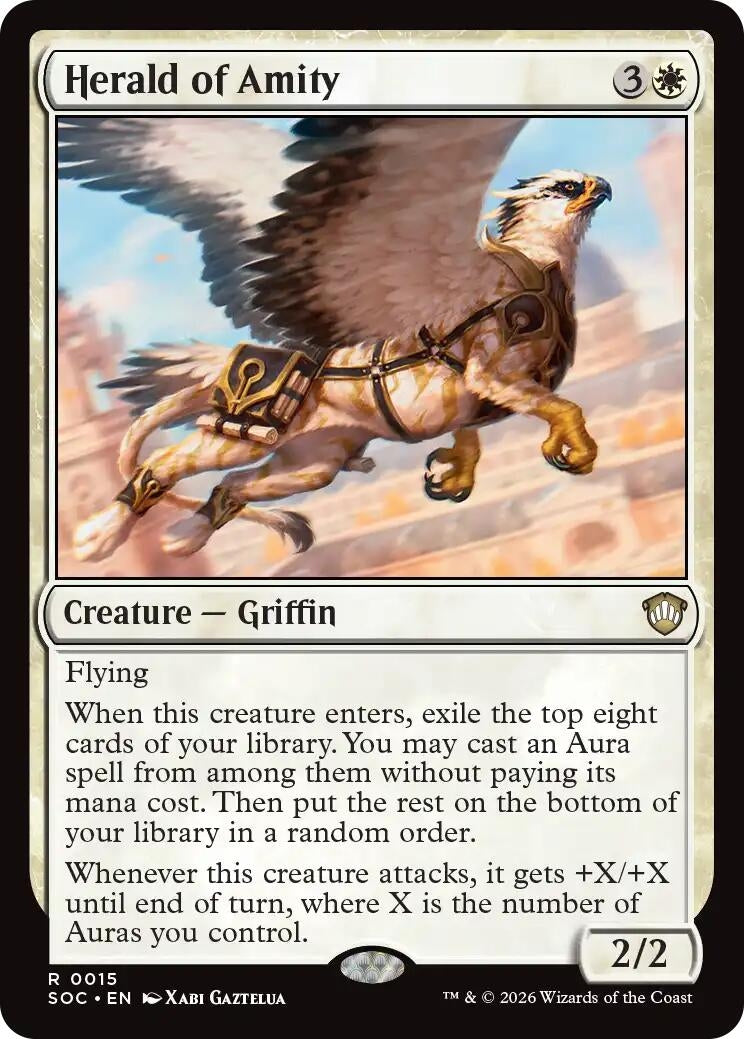 Image for Herald of Amity (Secrets of Strixhaven) (15) - Magic: The Gathering