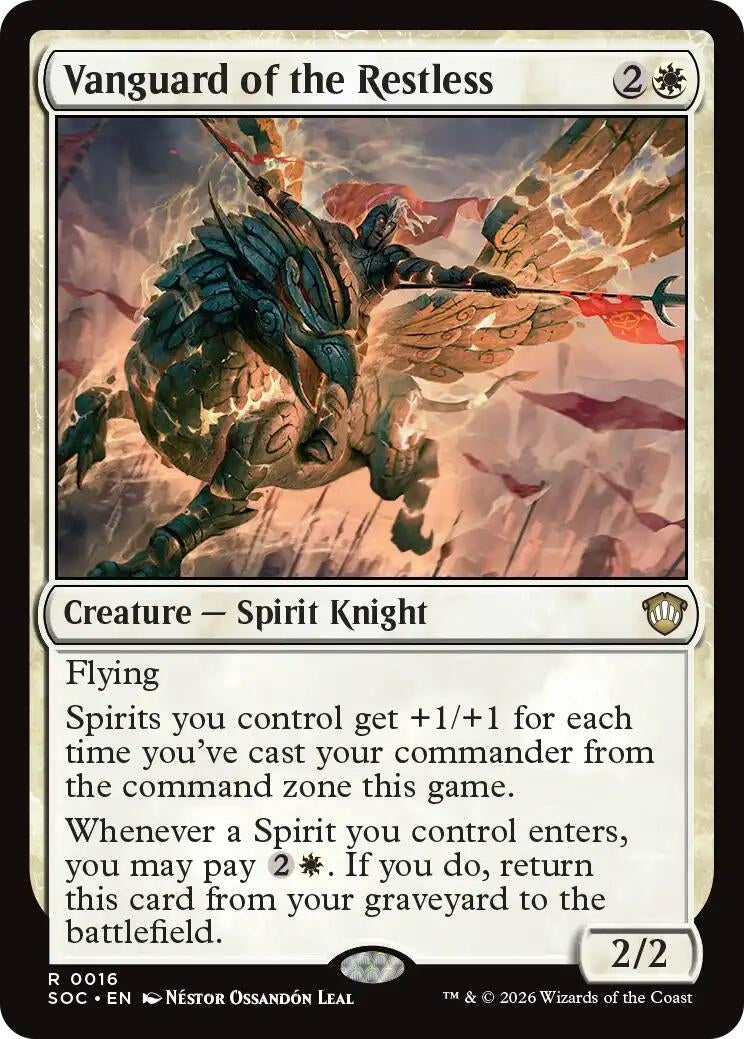 Image for Vanguard of the Restless (Secrets of Strixhaven) (16) - Magic: The Gathering