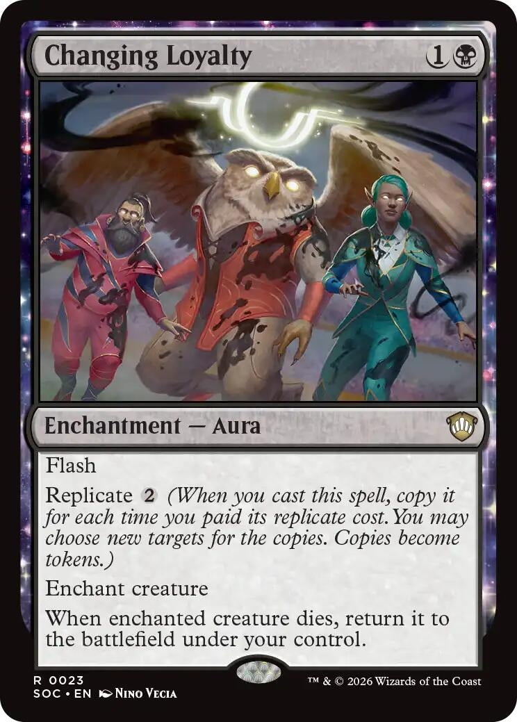 Image for Changing Loyalty (Secrets of Strixhaven) (23) - Magic: The Gathering