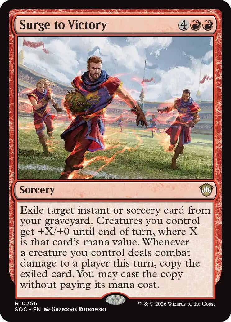 Image for Surge to Victory (Secrets of Strixhaven) (256) - Magic: The Gathering
