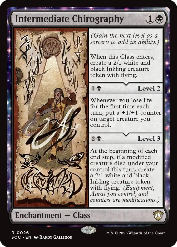 Image for Intermediate Chirography (Secrets of Strixhaven) (26) - Magic: The Gathering