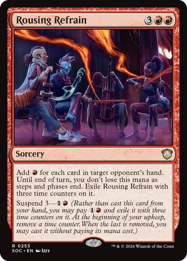 Image for Rousing Refrain (Secrets of Strixhaven) (253) - Magic: The Gathering