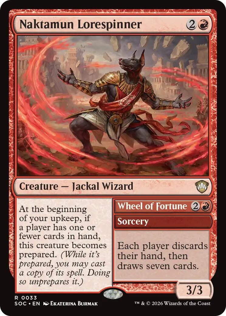 Image for Naktamun Lorespinner (Secrets of Strixhaven) (33) - Magic: The Gathering
