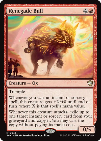Renegade Bull (Secrets of Strixhaven) (36)