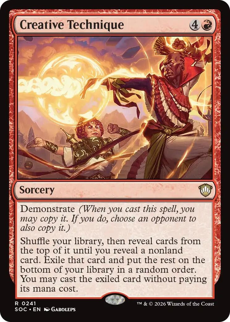 Image for Creative Technique (Secrets of Strixhaven) (241) - Magic: The Gathering