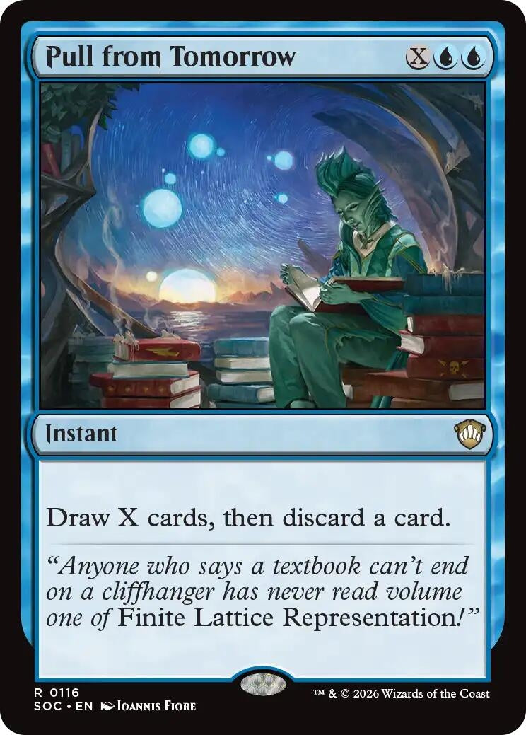 Image for Pull from Tomorrow (Secrets of Strixhaven) (116) - Magic: The Gathering