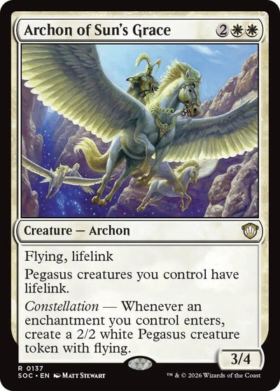 Archon of Sun's Grace (Secrets of Strixhaven) (137)