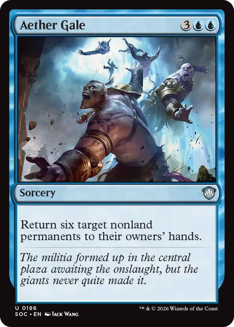 Image for Aether Gale (Secrets of Strixhaven) (186) - Magic: The Gathering