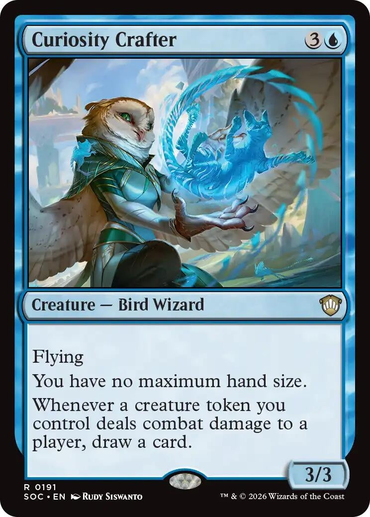 Image for Curiosity Crafter (Secrets of Strixhaven) (191) - Magic: The Gathering