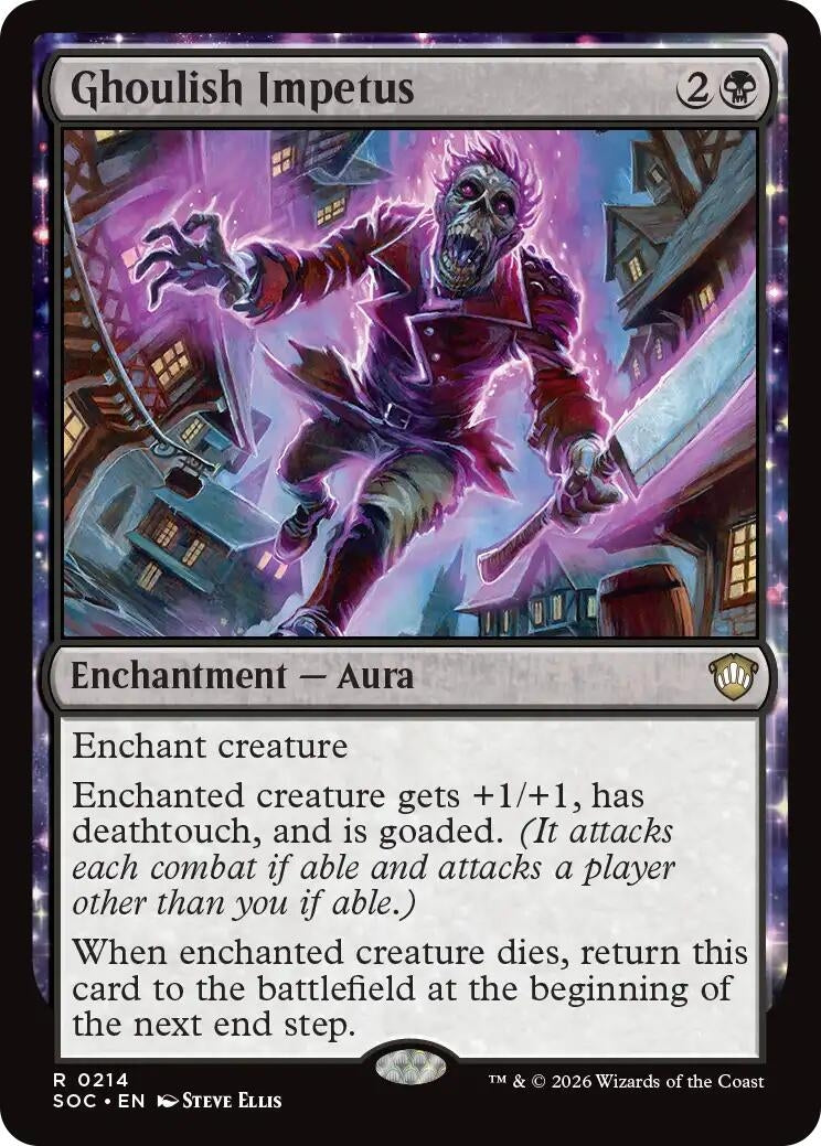 Image for Ghoulish Impetus (Secrets of Strixhaven) (214) - Magic: The Gathering