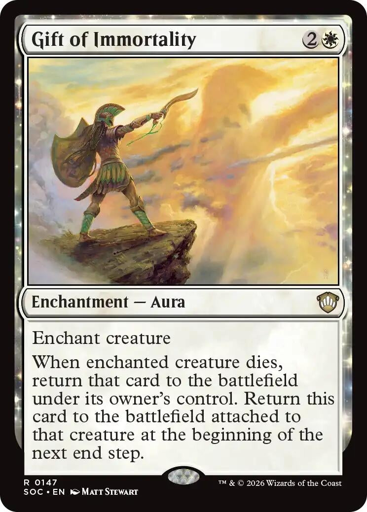 Image for Gift of Immortality (Secrets of Strixhaven) (147) - Magic: The Gathering