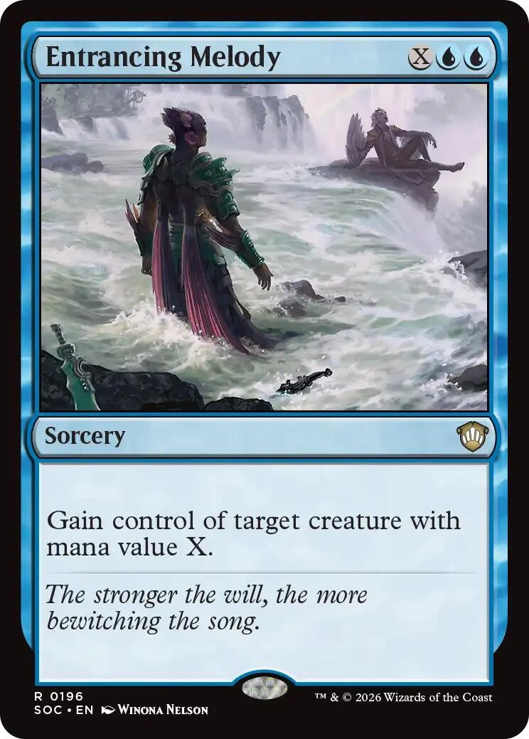 Image for Entrancing Melody (Secrets of Strixhaven) (196) - Magic: The Gathering