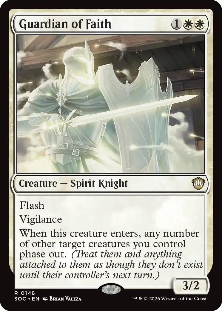Image for Guardian of Faith (Secrets of Strixhaven) (148) - Magic: The Gathering