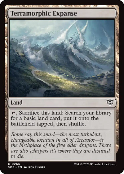 Terramorphic Expanse (Secrets of Strixhaven) (265)