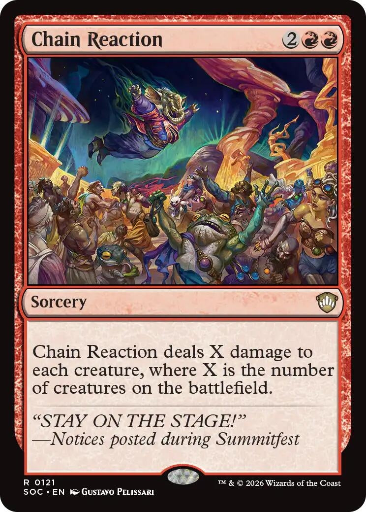 Image for Chain Reaction (Secrets of Strixhaven) (121) - Magic: The Gathering