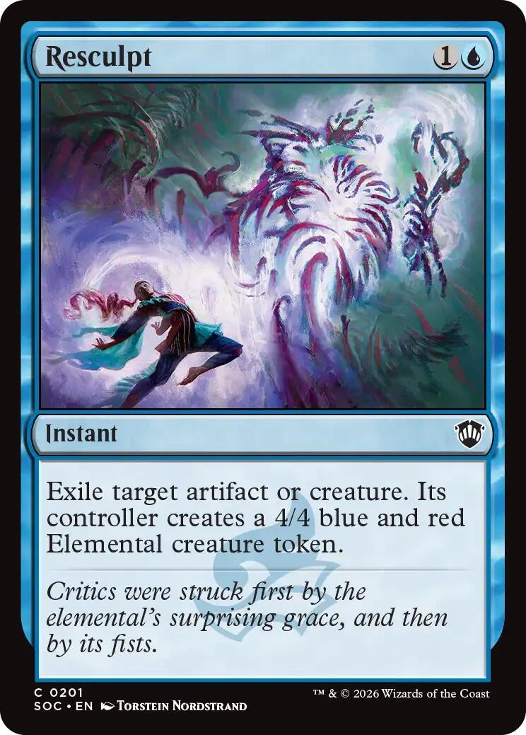 Image for Resculpt (Secrets of Strixhaven) (201) - Magic: The Gathering