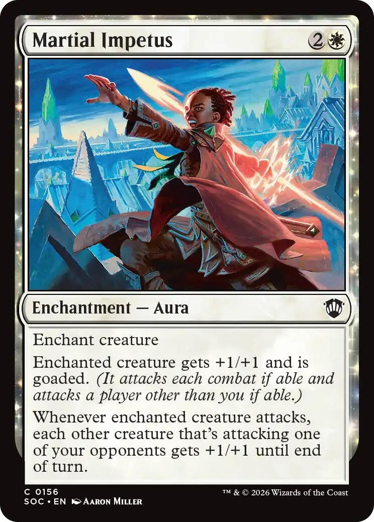 Image for Martial Impetus (Secrets of Strixhaven) (156) - Magic: The Gathering