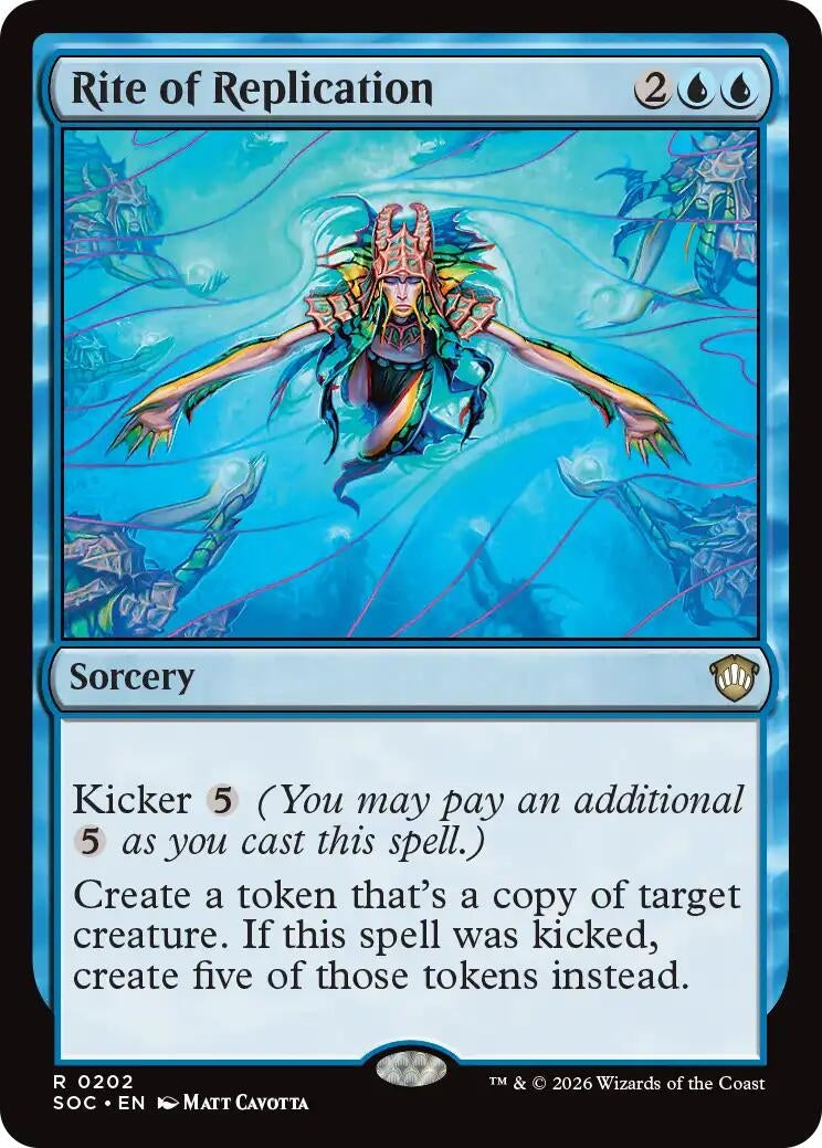 Image for Rite of Replication (Secrets of Strixhaven) (202) - Magic: The Gathering
