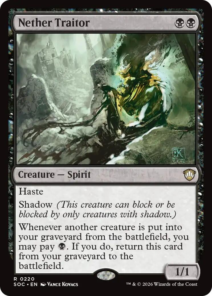 Image for Nether Traitor (Secrets of Strixhaven) (220) - Magic: The Gathering