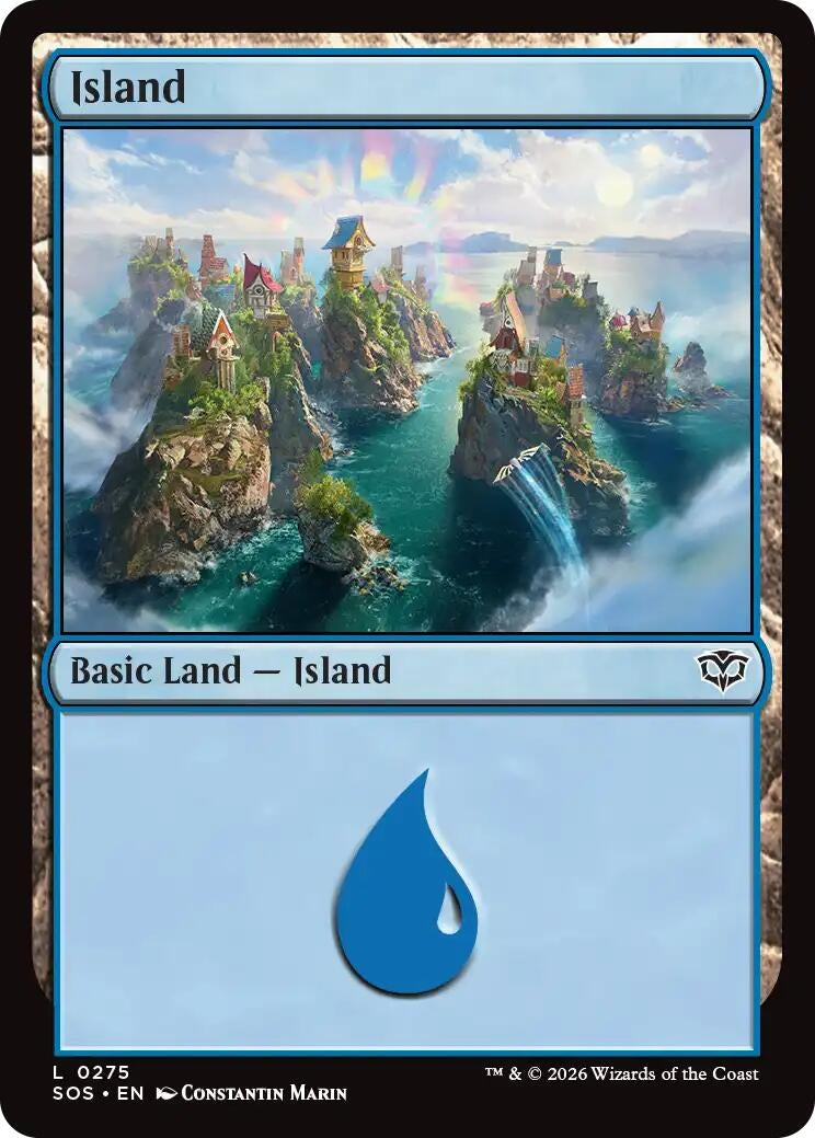 Image for Island (0275) (Secrets of Strixhaven) (275) - Magic: The Gathering
