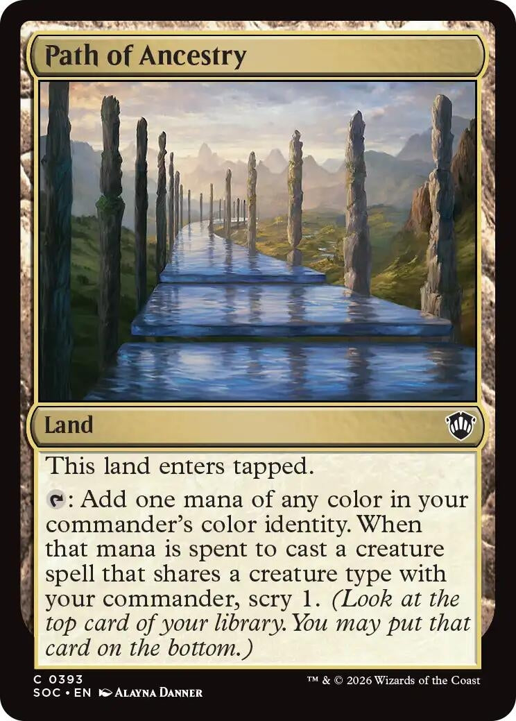 Image for Path of Ancestry (Secrets of Strixhaven) (393) - Magic: The Gathering