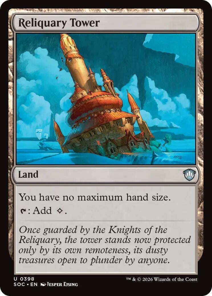 Image for Reliquary Tower (Secrets of Strixhaven) (398) - Magic: The Gathering