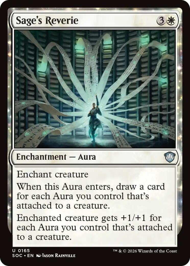 Image for Sage's Reverie (Secrets of Strixhaven) (165) - Magic: The Gathering