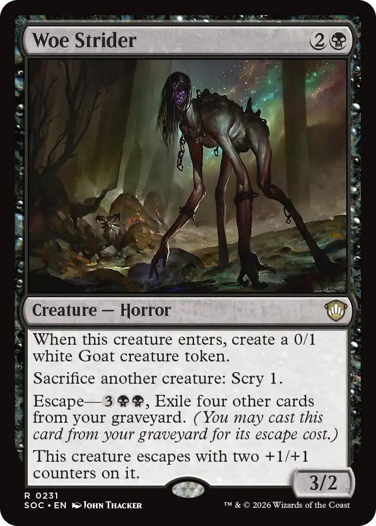 Image for Woe Strider (Secrets of Strixhaven) (231) - Magic: The Gathering