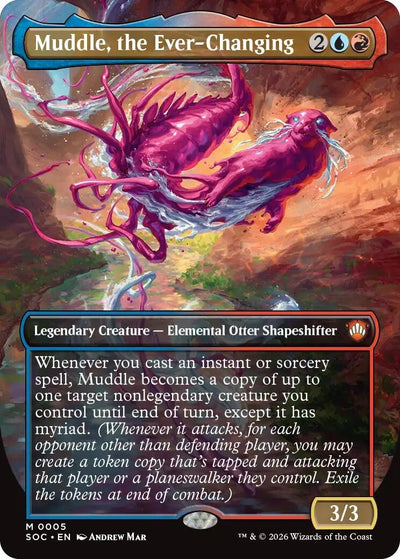 Muddle, the Ever-Changing (Borderless) (Secrets of Strixhaven) (5)