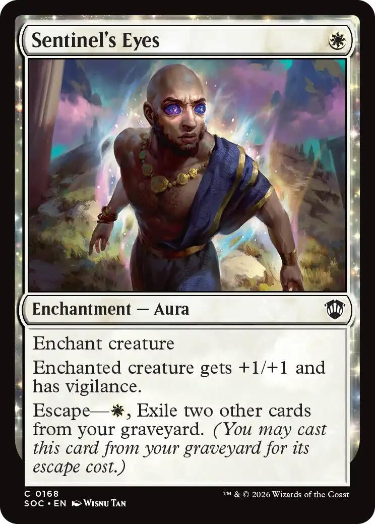 Image for Sentinel's Eyes (Secrets of Strixhaven) (168) - Magic: The Gathering