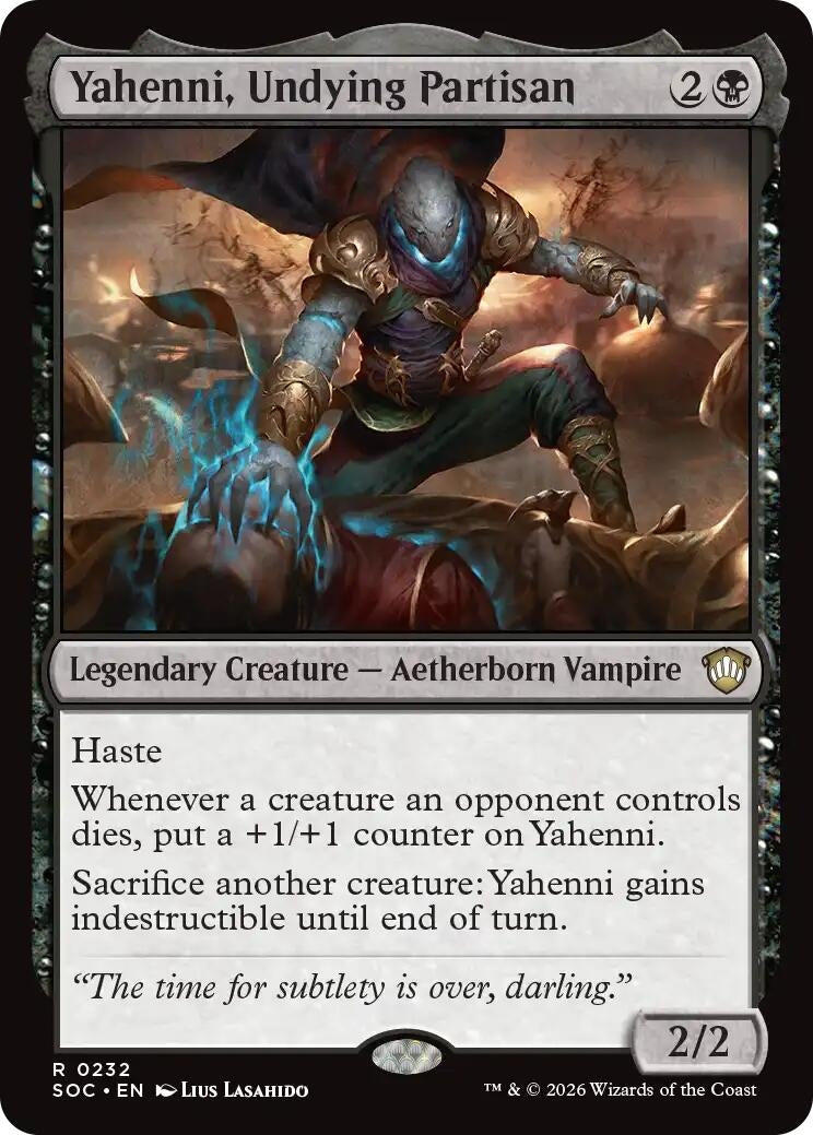 Image for Yahenni, Undying Partisan (Secrets of Strixhaven) (232) - Magic: The Gathering