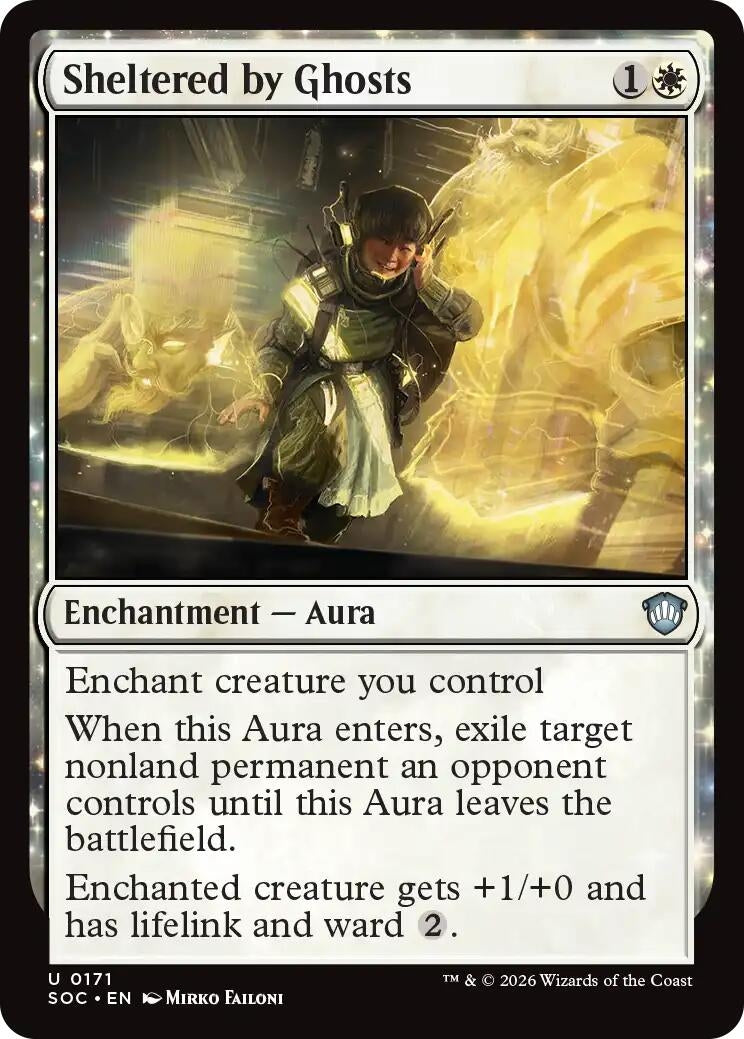 Image for Sheltered by Ghosts (Secrets of Strixhaven) (171) - Magic: The Gathering