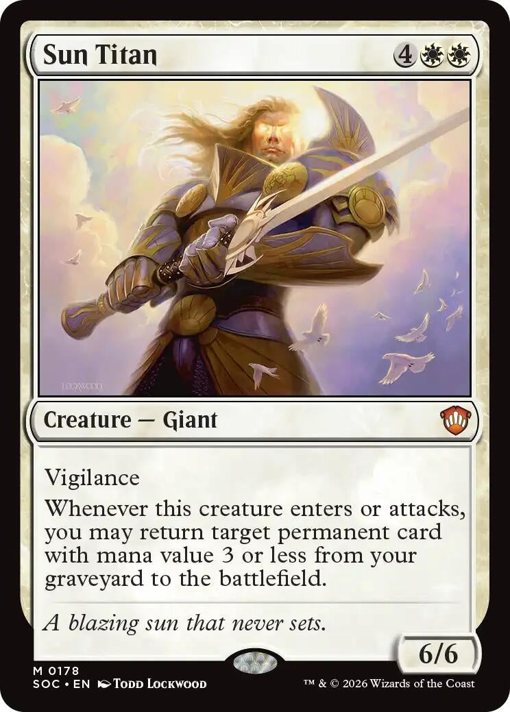 Image for Sun Titan (Secrets of Strixhaven) (178) - Magic: The Gathering