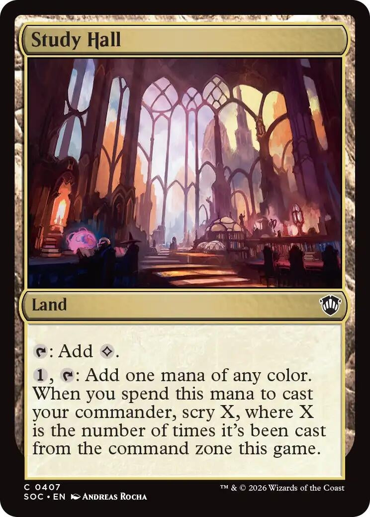 Image for Study Hall (Secrets of Strixhaven) (407) - Magic: The Gathering