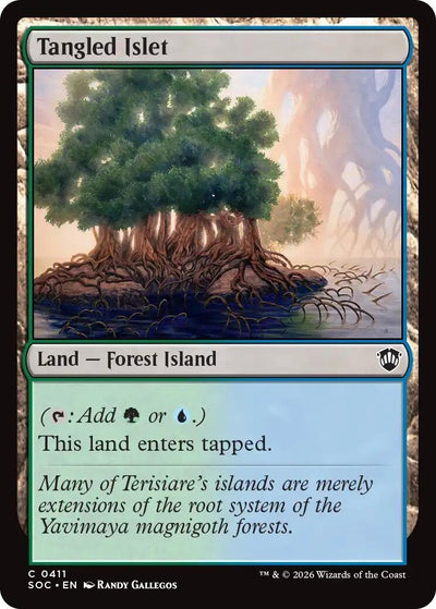 Tangled Islet (Secrets of Strixhaven) (411)