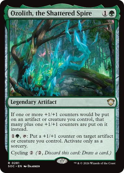 Ozolith, the Shattered Spire (Secrets of Strixhaven) (281)