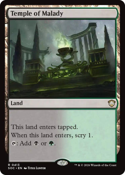 Temple of Malady (Secrets of Strixhaven) (413)
