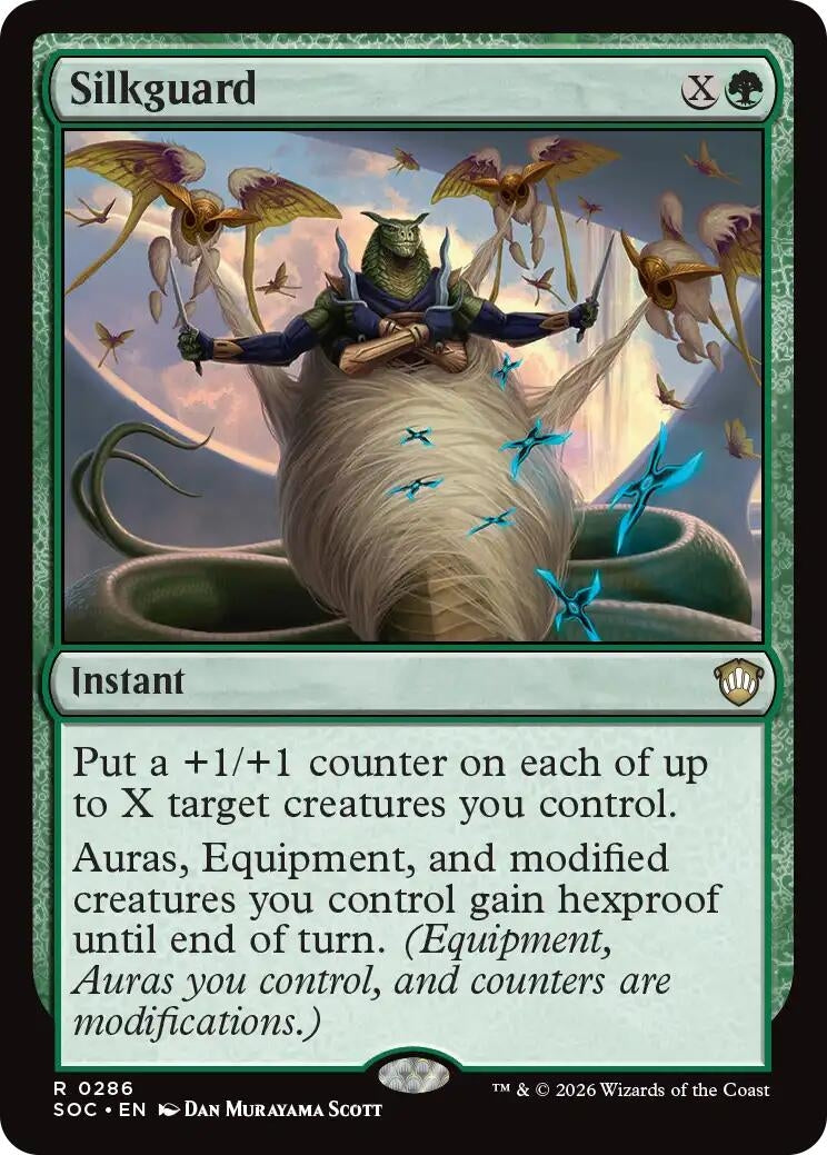Image for Silkguard (Secrets of Strixhaven) (286) - Magic: The Gathering