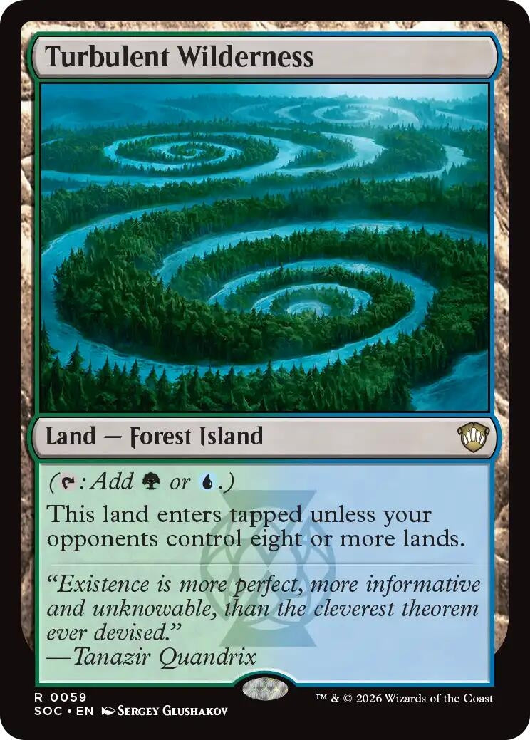 Image for Turbulent Wilderness (Secrets of Strixhaven) (59) - Magic: The Gathering