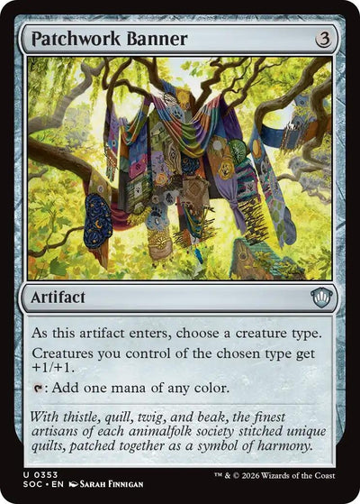 Patchwork Banner (Commander: Secrets of Strixhaven) (353)
