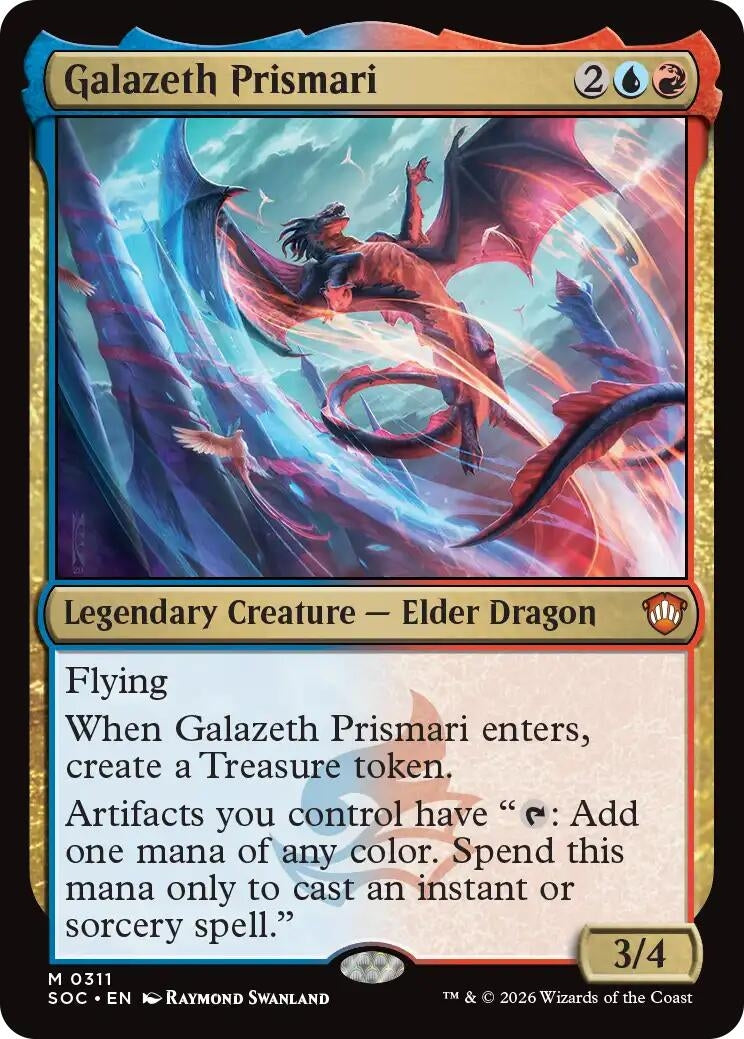 Image for Galazeth Prismari (Secrets of Strixhaven) (311) - Magic: The Gathering