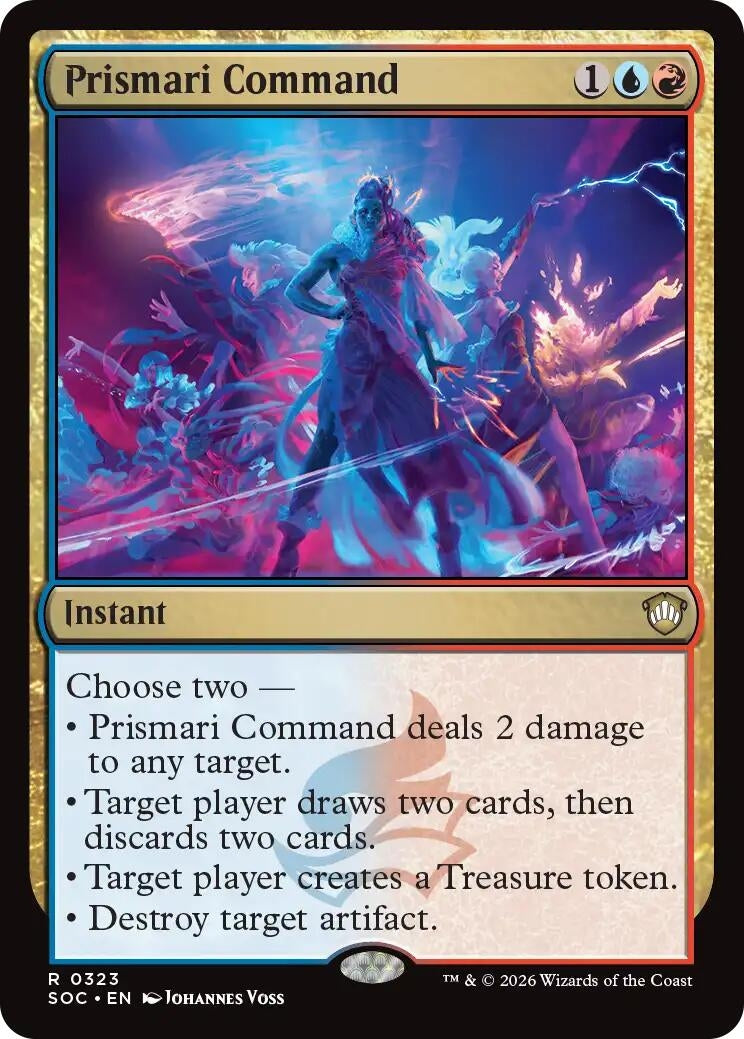 Image for Prismari Command (Secrets of Strixhaven) (323) - Magic: The Gathering